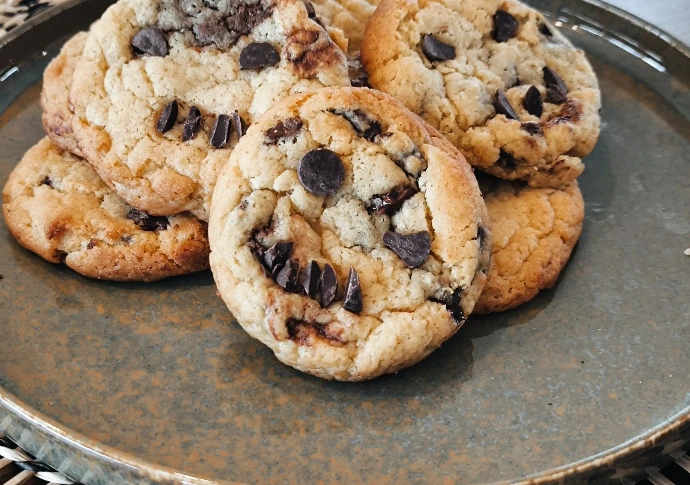 Nos cookies butternut chocolat noir faits maison