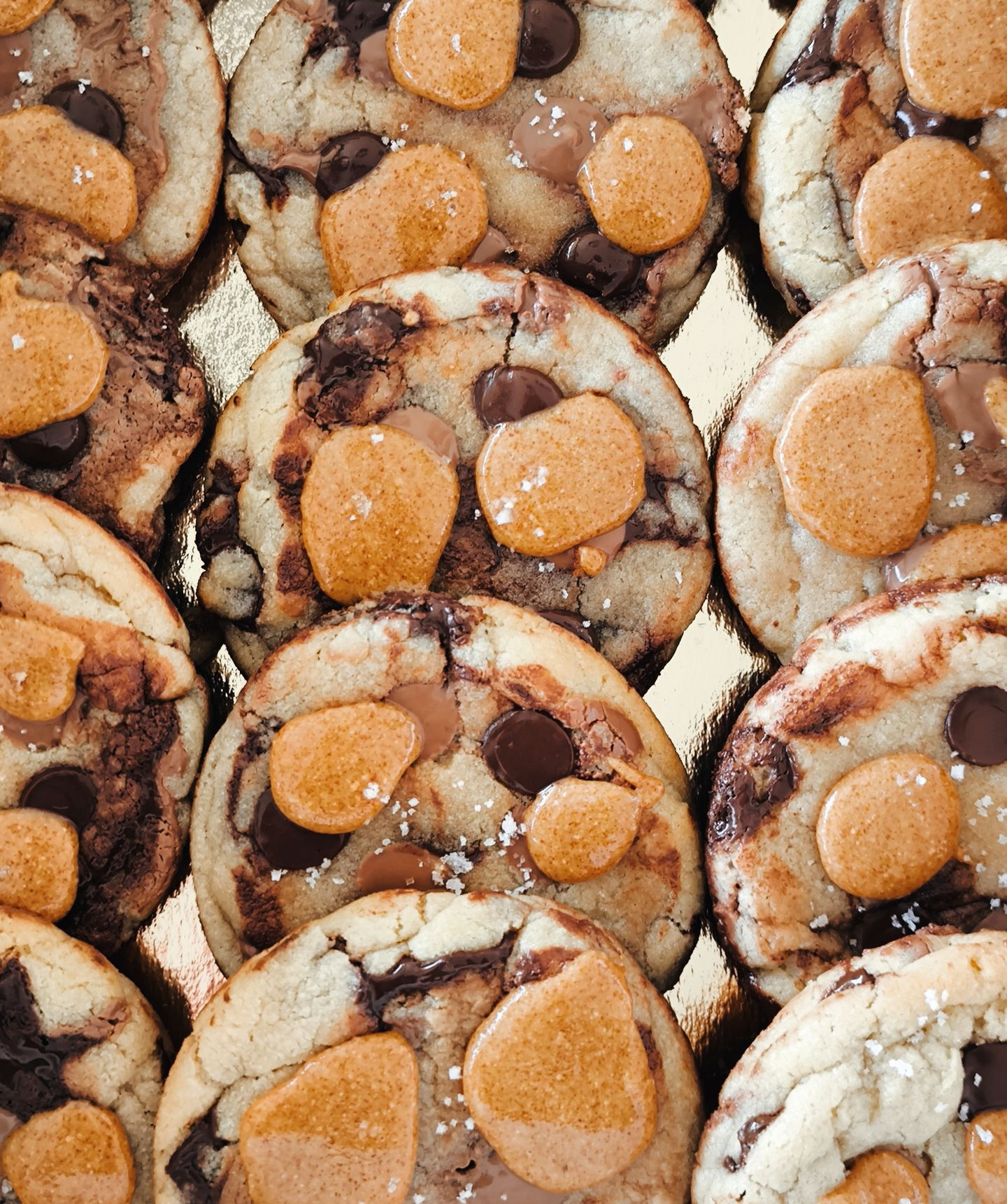Cookies praliné noisettes chocolat noir et lait Cookies praliné noisettes chocolat noir et lait