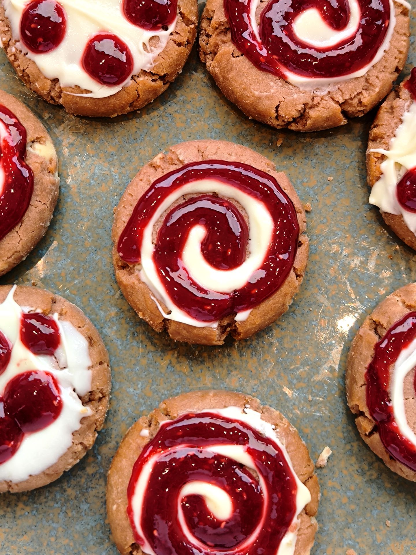 Cookies framboises & chocolat blanc Cookies framboises & chocolat blanc